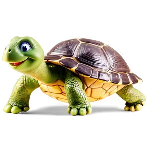 Cheerful Turtle Clipart Png 05062024 PNG image