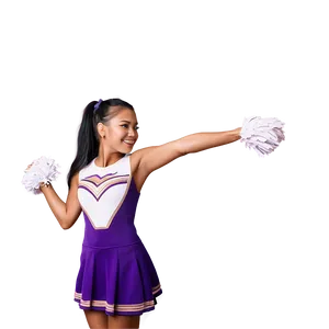 Cheerleader Energy Pose PNG Nbn97 PNG