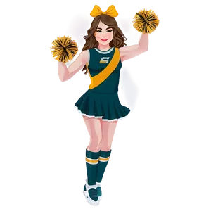 Cheerleader Pom-pom Wave PNG 48 PNG