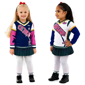 Cheerleading Squad Uniform PNG 81