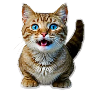 Cheery Cat PNG Png30