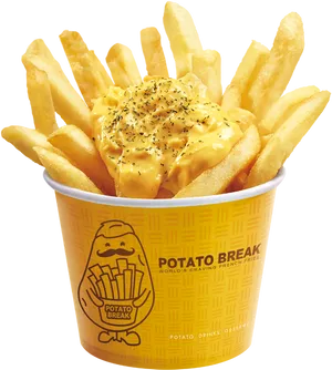 Cheese Covered Friesin Cup