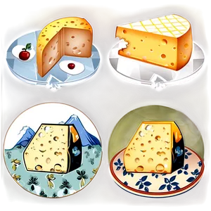 Cheese Plates Collection PNG 93 PNG