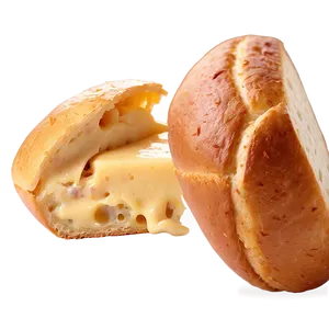 Cheese Stuffed Bread PNG Chx