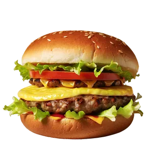 Cheeseburger Classic Png 12 PNG image