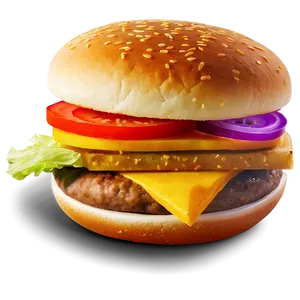 Cheeseburger Emoji Art Png Gnu44 PNG image