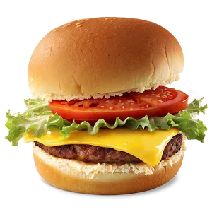 Cheeseburger With Aioli Spread Png 05242024 PNG image