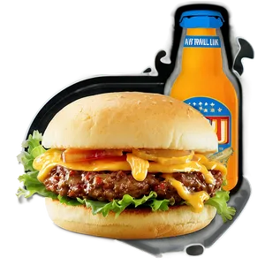 Cheeseburger With Beer Cheese Png 53 PNG image