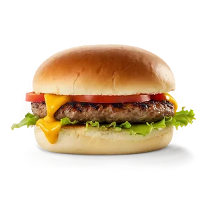 Cheeseburger With Honey Mustard Png Htb84 PNG image