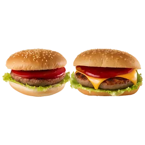 Cheeseburger With Ketchup Png Upb25 PNG image