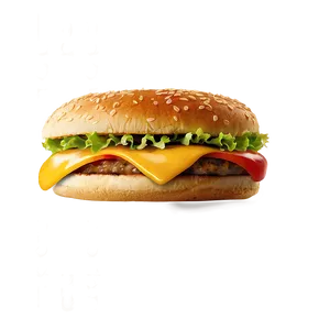 Cheeseburger With Tomato Png 16 PNG image