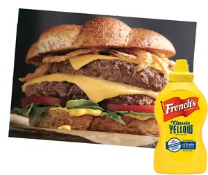 Cheeseburgerwith Mustard