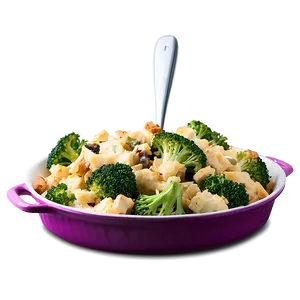 Cheesy Broccoli Stuffing PNG Eju