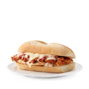 Cheesy Chicken Parmesan Sandwich Png Vkn43 PNG image