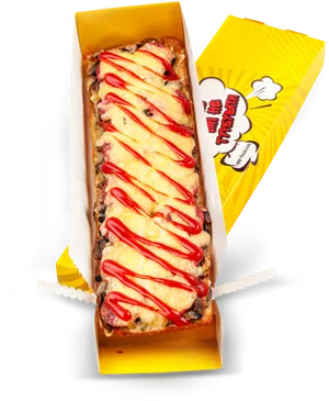 Cheesy Meaty Junk Food Snack PNG image