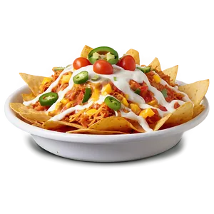 Cheesy Nachos Feast Png Rwy PNG image