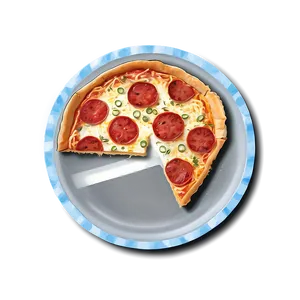 Cheesy Pizza Pie PNG 05232024 PNG