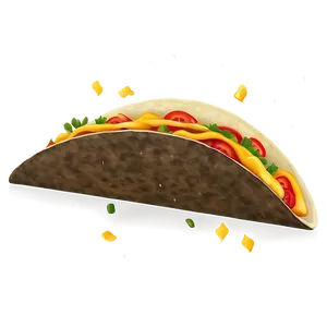 Cheesy Taco Clipart PNG 70