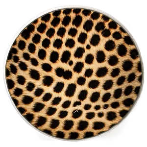 Cheetah Print Fabric Look PNG 32