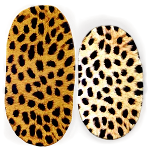 Cheetah Print Fabric Simulation PNG Mid PNG