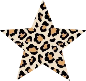 Cheetah Print Star Pattern