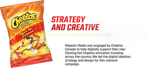 Cheetos Flaming Hot Campaign Strategy PNG image