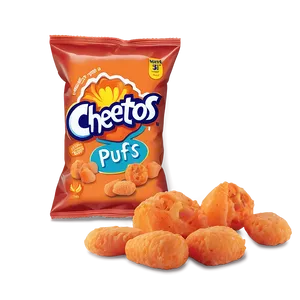 Cheetos Reduced Fat Puffs Png 12 PNG image