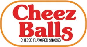 Cheez Balls Snack Logo PNG image