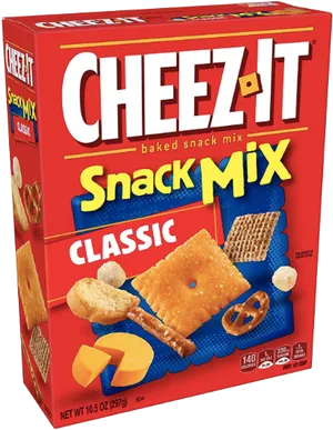 Cheez It Snack Mix Classic Box PNG image
