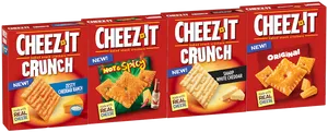 Cheez It Variety Pack Boxes PNG image