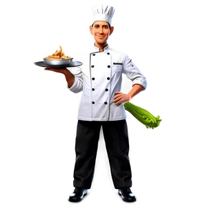 Chef Cartoon Character Png 05252024 PNG image