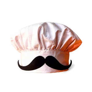 Chef Hat With Mustache Png 05252024 PNG image