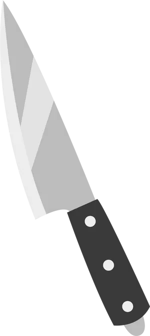 Chef Knife Vector Illustration PNG image