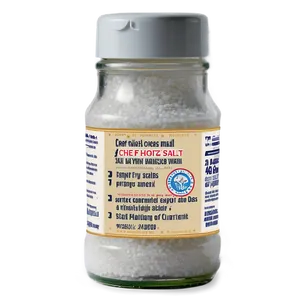 Chef's White Salt PNG 05242024 PNG