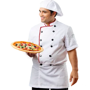 Chef With Pizza Png 40 PNG image