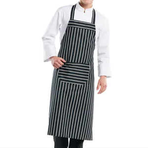 Chefin Striped Apron PNG