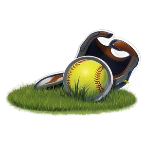 Cherished Softball Illustration Png Xji PNG image