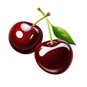 Cherries Clipart PNG 06212024 PNG