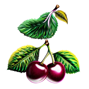 Cherries Decoration PNG Pql PNG