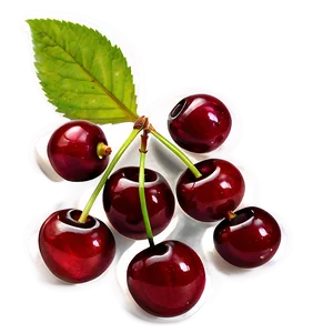 Cherries Garnish PNG Hkr PNG