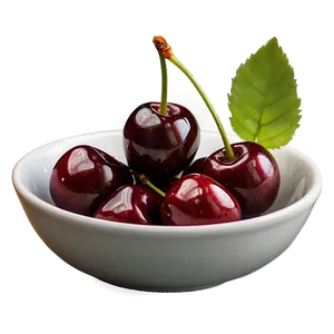 Cherries Still Life PNG Swe