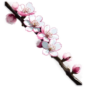 Cherry Blossom Aesthetic PNG Xed PNG