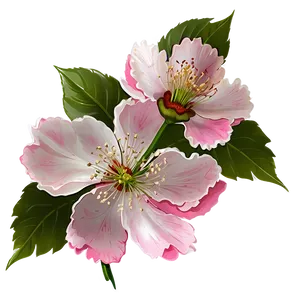 Cherry Blossom Bouquet PNG 06292024 PNG
