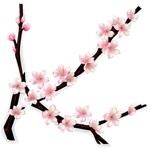 Cherry Blossom Decoration PNG Whg16 PNG