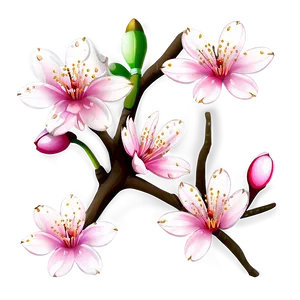 Cherry Blossom Emoji PNG New16 PNG