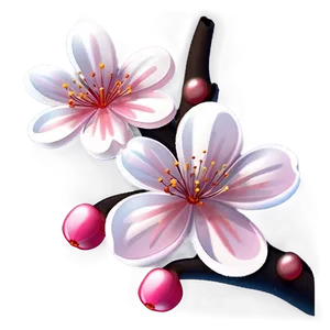 Cherry Blossom Emoji PNG Yqg5 PNG