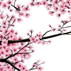 Cherry Blossom Fairy Tale Scene Png Fno PNG image