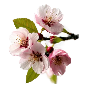Cherry Blossom In Soft Focus PNG Utr90 PNG