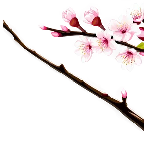 Cherry Blossom Invitation PNG 06292024