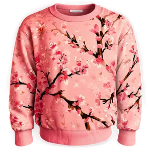 Cherry Blossom Pink Sweater PNG 80 PNG